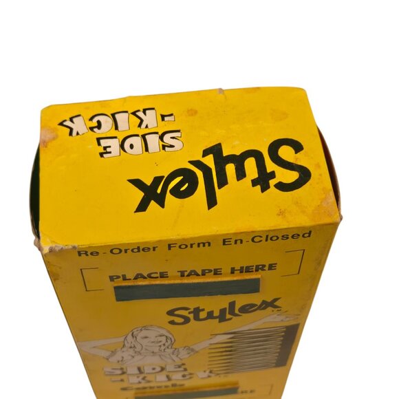 Stylex Side Kick Retail Display Box Full 102 Combs Deadstock 1980 Hair Store - Picture 10 of 16